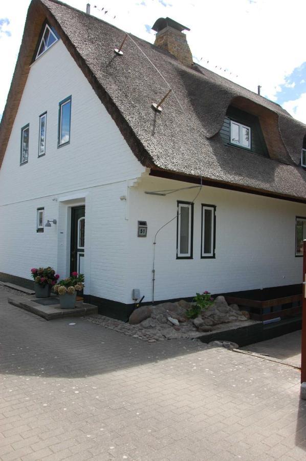 Reethaus Am Strand Direkt Am Meer Vila Wyk auf Föhr Exterior foto