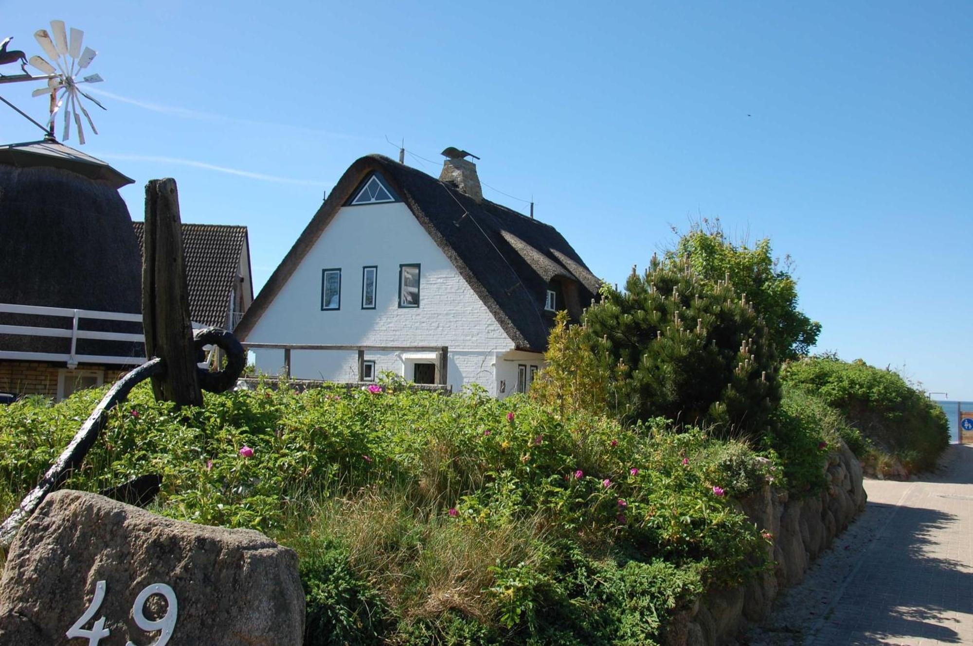 Reethaus Am Strand Direkt Am Meer Vila Wyk auf Föhr Exterior foto